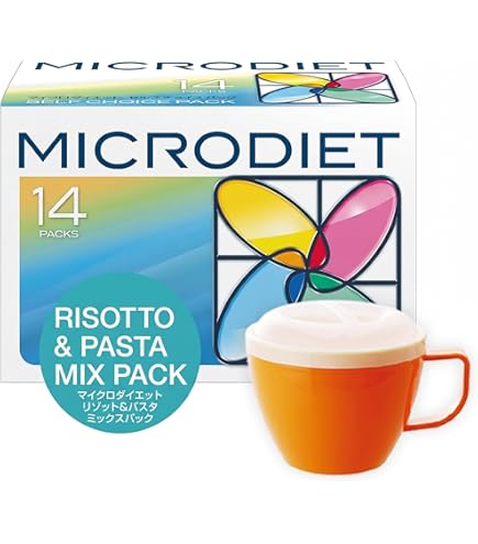 Amazon.co.jp: マイクロダイエット リゾット&パスタミックスパック